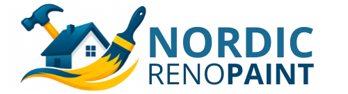 Nordic RenoPaint Logotype vertical
